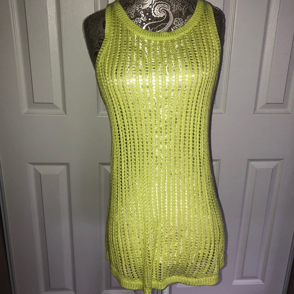 A.N.A shirt lime Xs